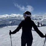 Женский горнолыжный комплект Decathlon Wedze M, чёрный, мужские штаны L 3