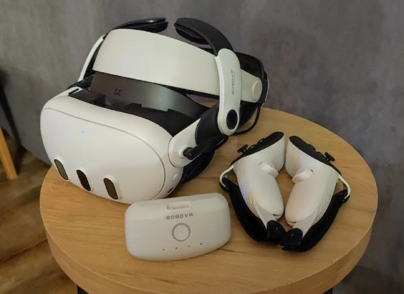 Meta Quest 3, BOBOVR M3 Pro, BOBOVR F3, Controller Grips