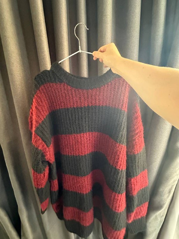 Оверсайз свитер женский длинный