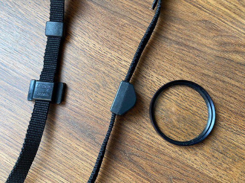 Пленочный зеркальный фотоаппарат Minolta XG-M с объективом 5