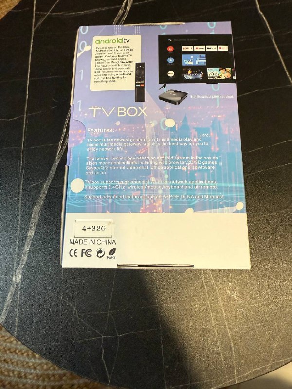 Android приставка для TV 4/32GB новая 2