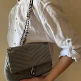 MICHAEL KORS Nylon Kelsey backpack, REBECCA MINKOFF Edie Grey bag 2