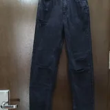Джинсы Pull&Bear, лонгслив, юбка Stradivarius 3
