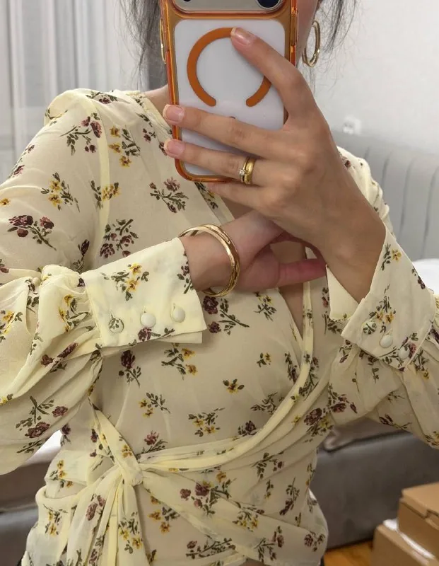 Zara женская блузка XS 1