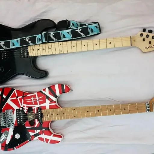 Электрогитары Rockdale и EVH Frankenstrat