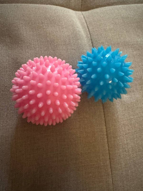 Мячики для стоп розовый и голубой