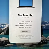 MacBook Pro 14-inch 2021 M1 Pro 6