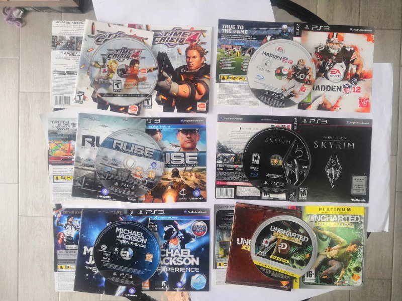 Лицензионные игры PS3 4