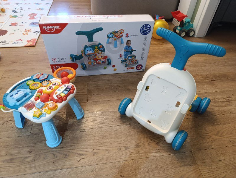 Ходунки-каталка Caretero Spark 2 в 1 4