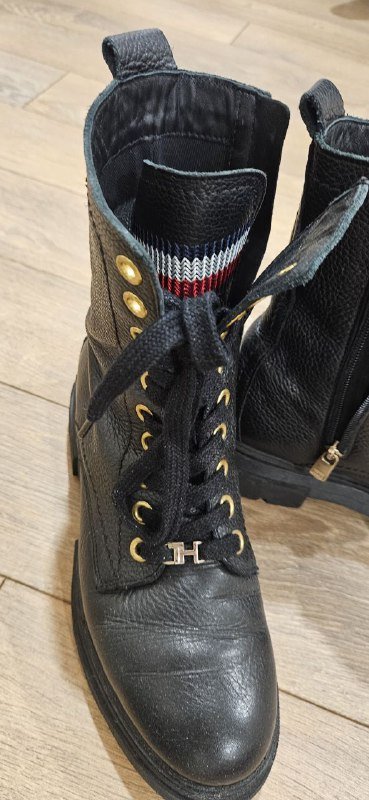 Ботинки Tommy Hilfiger натуральная кожа 39 размер 2