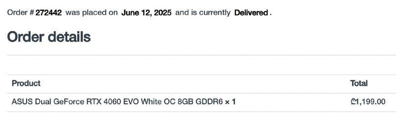 Видеокарта ASUS Dual GeForce RTX 4060 EVO White OC Edition 8GB GDDR6 3