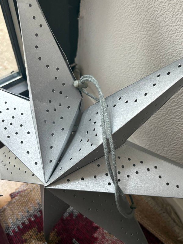 Звёзды для декора, мешочек с лентами, гирлянды новогодние 2