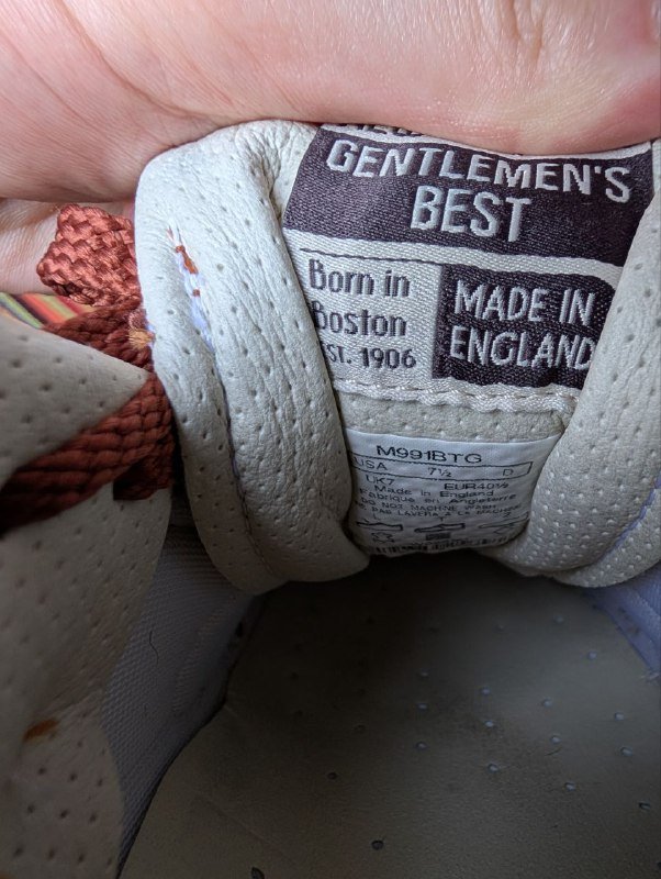 Кроссовки New Balance 991 Gentlemen's Best Pack 5