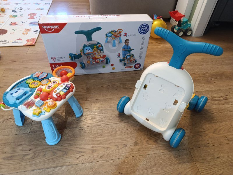 Ходунки-каталка 2 в 1 Caretero Spark 3