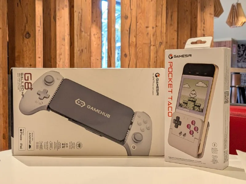 Геймпады GameSir G8 Galileo MFi и GameSir Pocket Taco