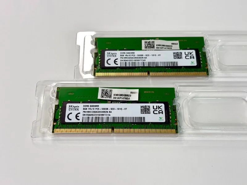 Оперативная память DDR5 SO-DIMM для ноутбука 1