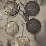 Антикварные серебряные монеты 3