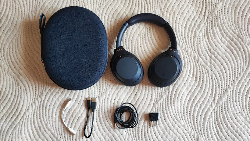 Sony WH-1000XM4 наушники темно синие оригинал 5