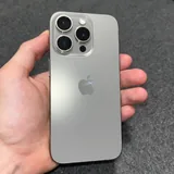 iPhone 15 pro Natural Titanium 128gb 2