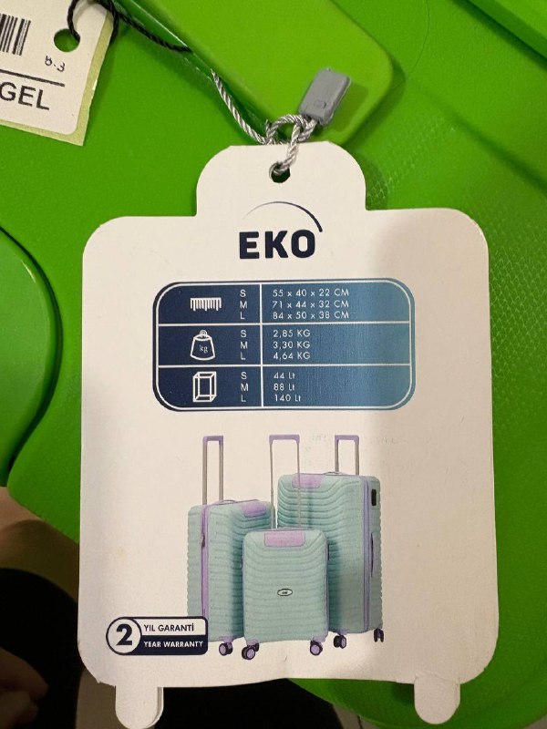 Новый чемодан, размер L 2