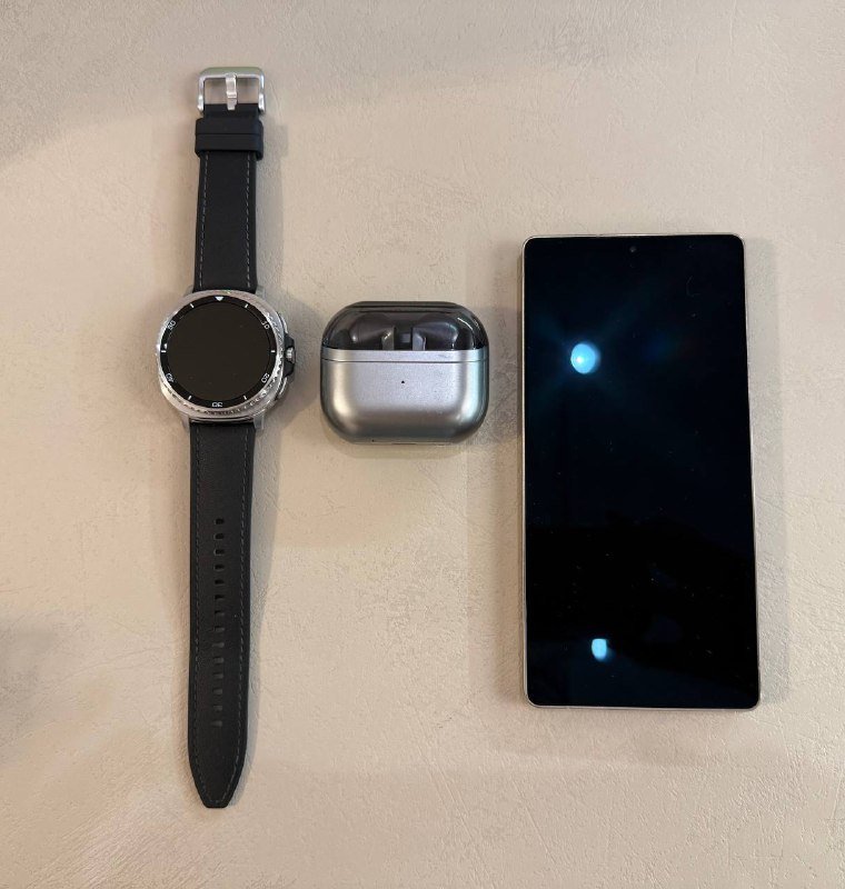 Samsung galaxy s25 ultra, Galaxy Watch 8 Classic, galaxy buds 3 pro