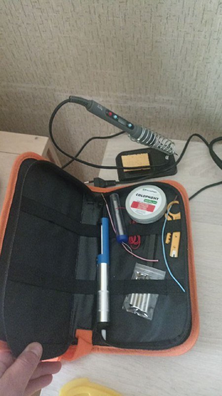 Паяльник 80 Вт с чехлом