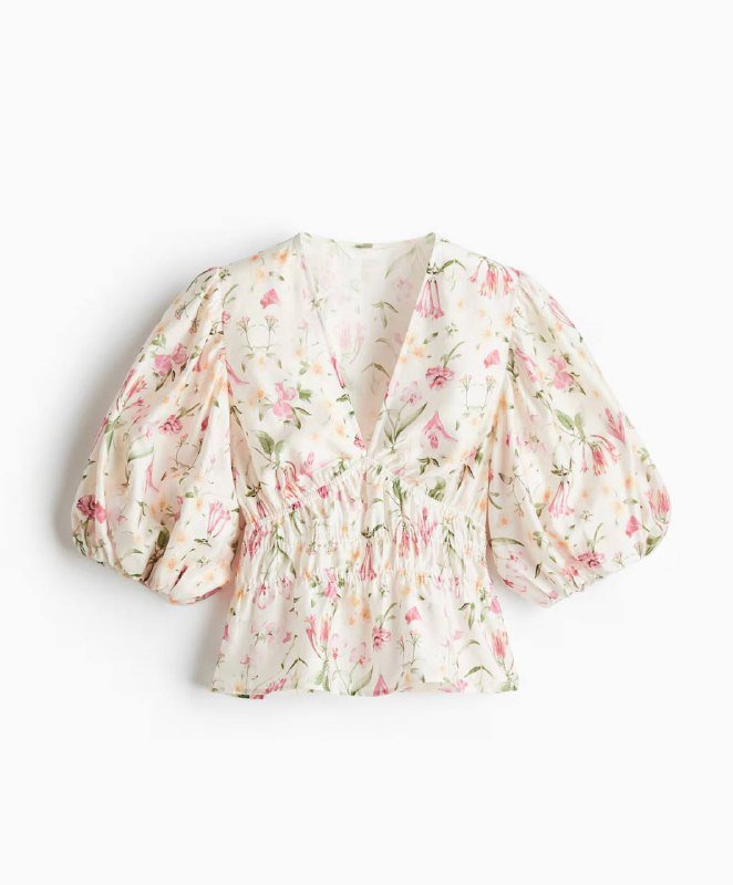 Блуза H&M вискоза размер M 2