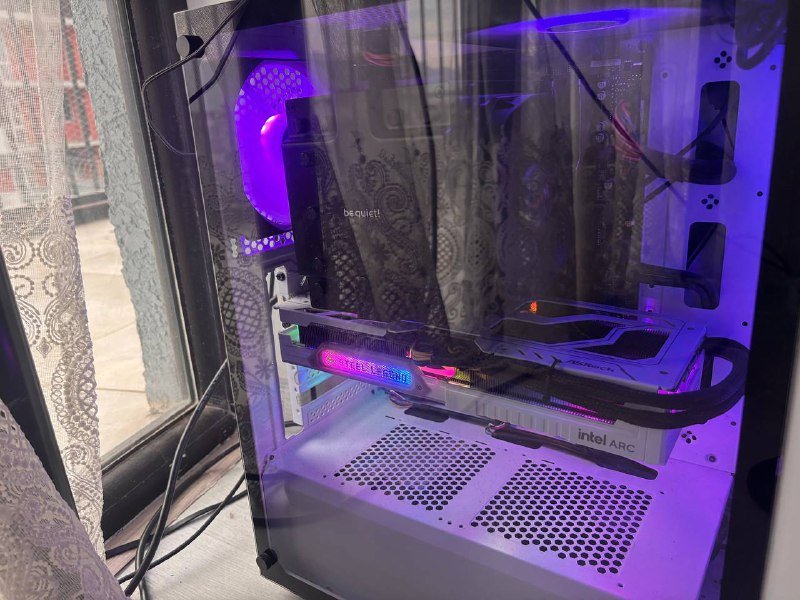 Мощный игровой ПК i5-13500 DDR5 32 ГБ Arc B580 SSD 1 ТБ Wi-Fi 4