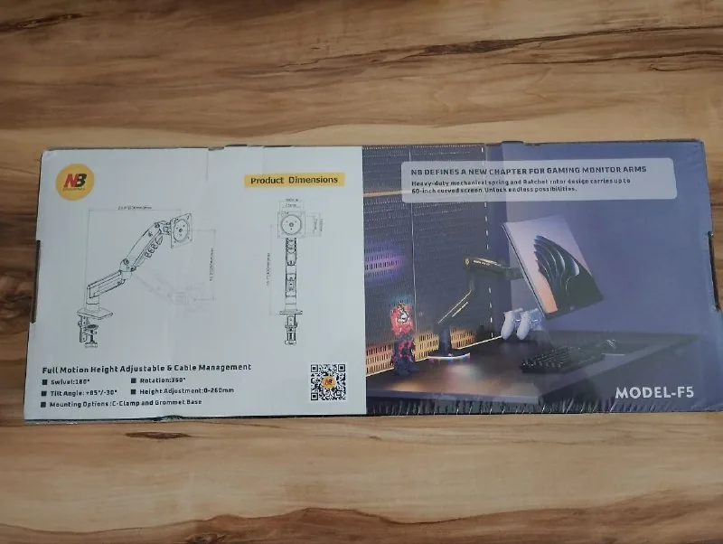 Кронштейн для монитора North Bayou NB F80 1