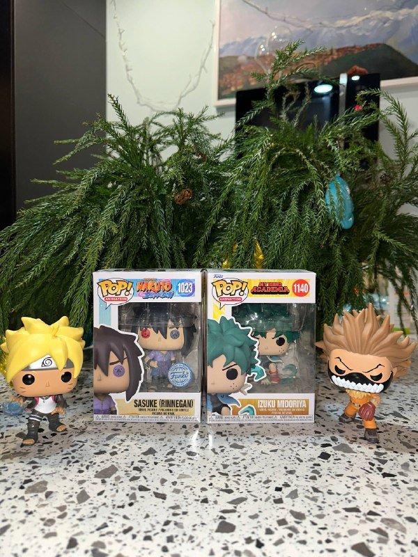 Фигурки Funko Sasuke, Izuku Midoriya, Boruto, Shishido