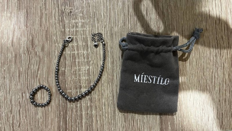 Набор бижутерии браслет и кольцо Miestilo