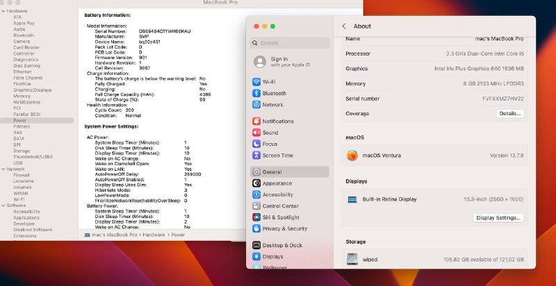 Macbook Air 2019 i5 8/256GB 2