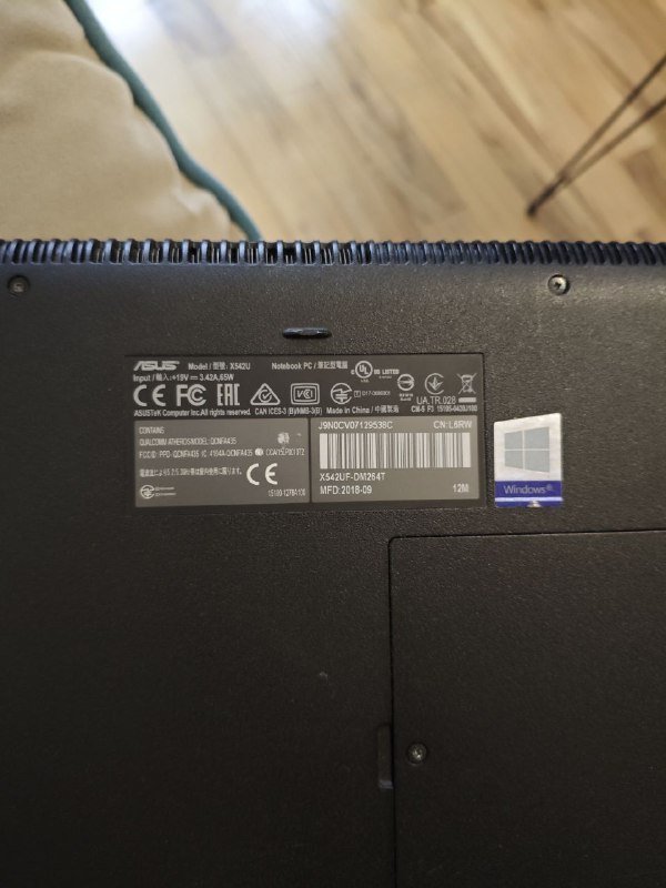 Ноутбук Asus X542Uf 2