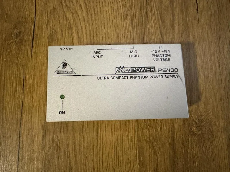 Behringer MicroPower PS400, блок фантомного питания 1