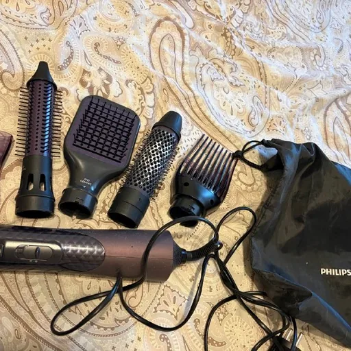 Фен Philips, щетка, мелки для волос