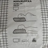 Анатомические подушки Ascona Alpha Technology 2.0 S, IKEA MJOLKLOCKA 5