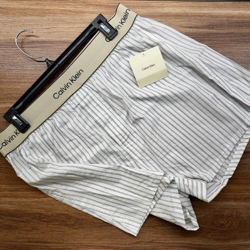 Хлопковые пижамные шорты-боксеры Calvin Klein 2