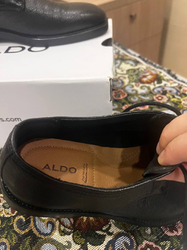 Мужские туфли ALDO натуральная кожа размер 40 4