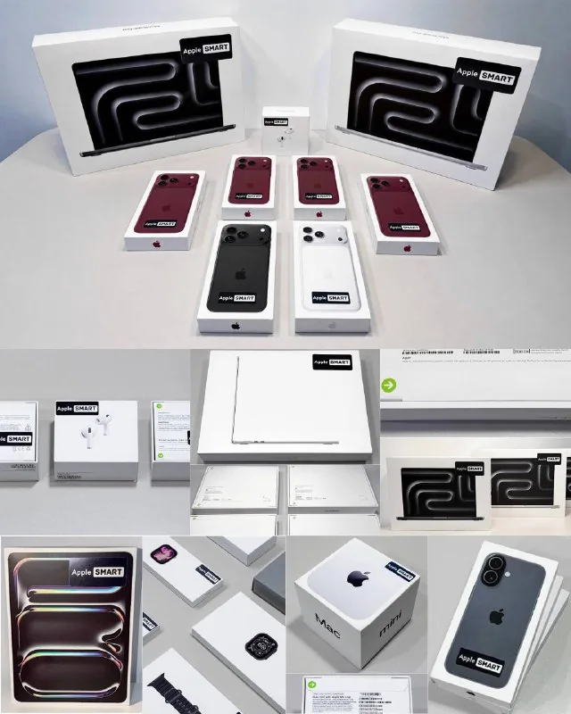 iPhone, Apple Watch, iPad, AirPods, MacBook