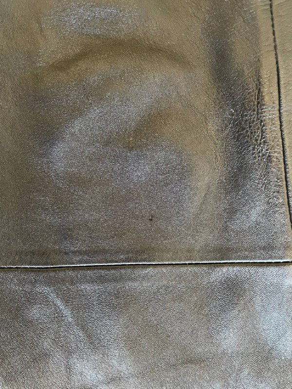 Черные кожаные женские штаны 7