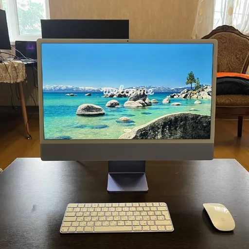iMac M1 2021 24" фиолетовый