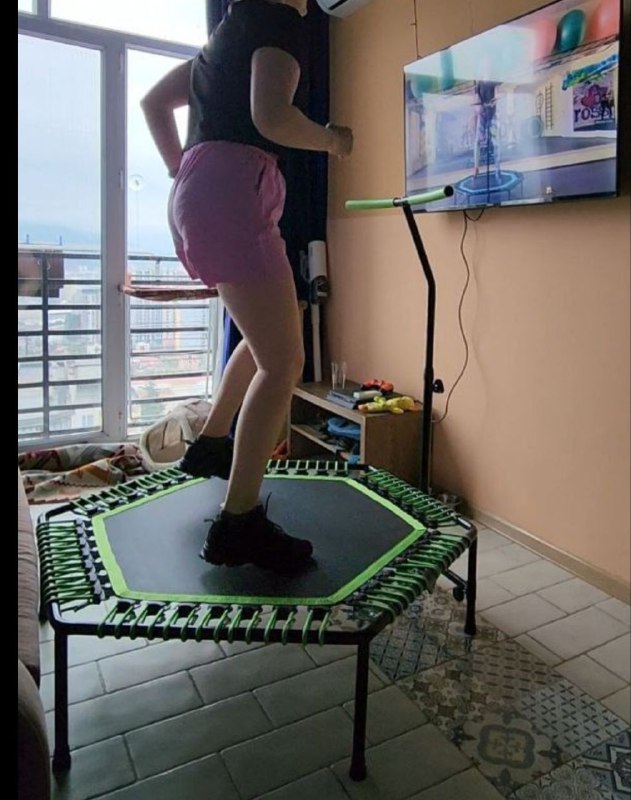 Новый батут для джампинга