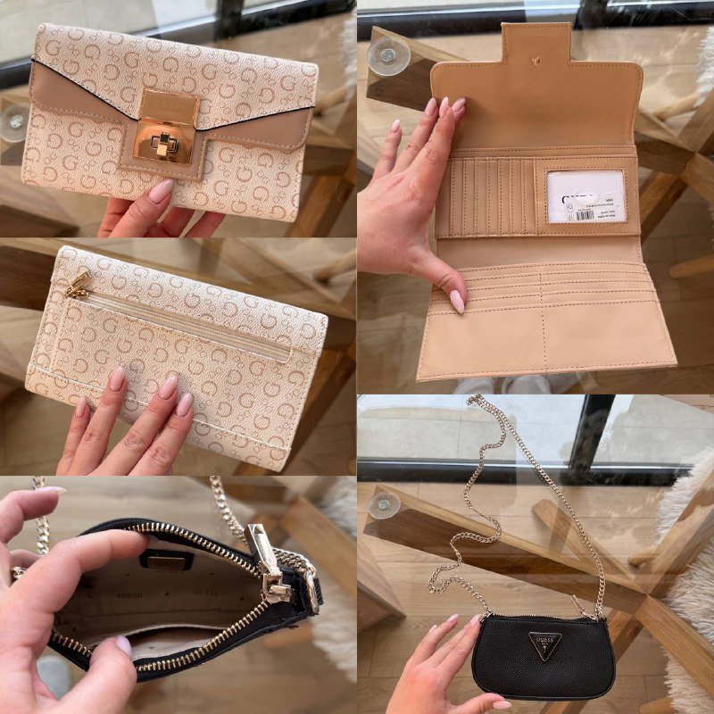 Lacoste сумка, Guess кошельки и сумочки, YSL и Dior сумки