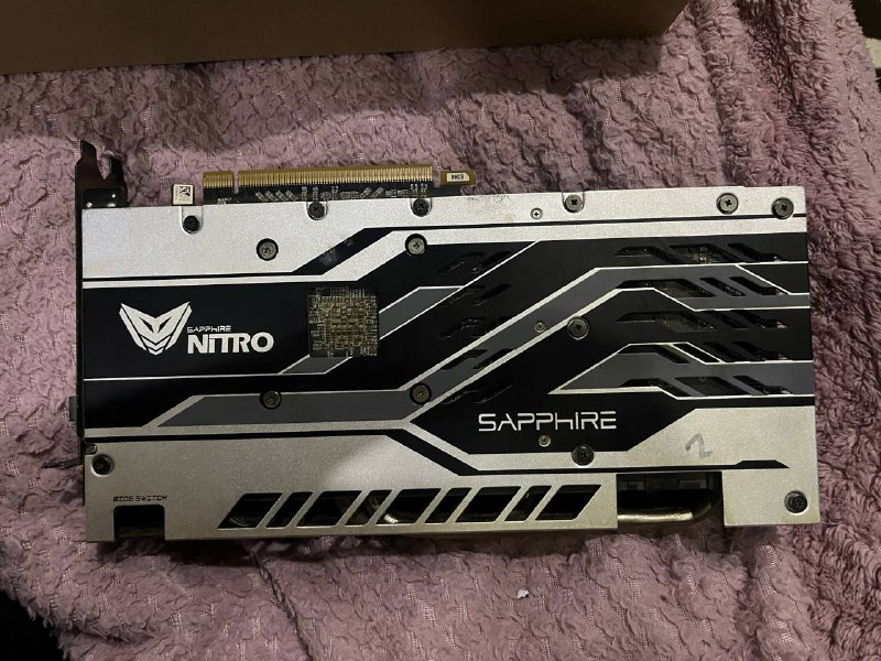 Видеокарта SAPPHIRE RX 580 8 GB NITRO+ 2
