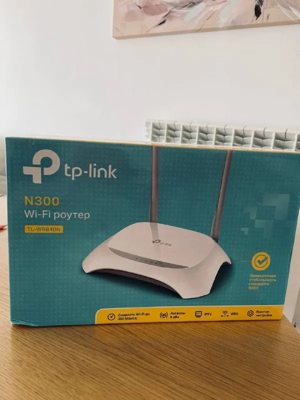 Wi-fi роутер tp-link N300 Tl-WR840N