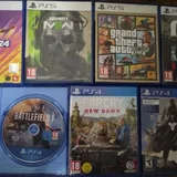 PS4, PS5 диски, джойстик 2