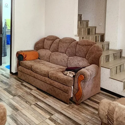 Sofa bed and 2 armchairs