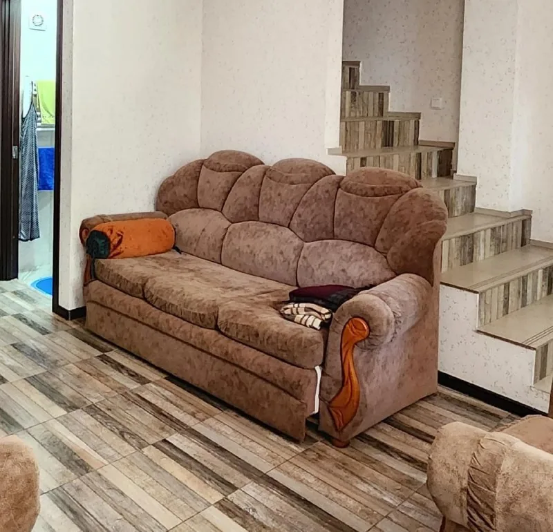 Sofa bed and 2 armchairs 1