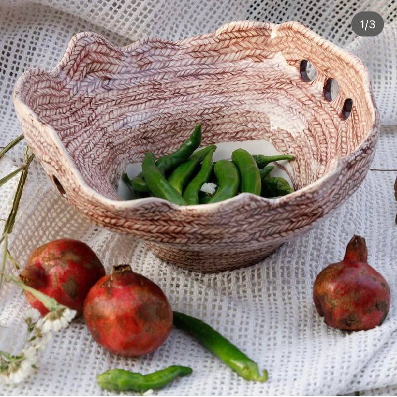 Ваза для фруктов, ваза-кашпо Десной человек, подсвечник из дерева 2