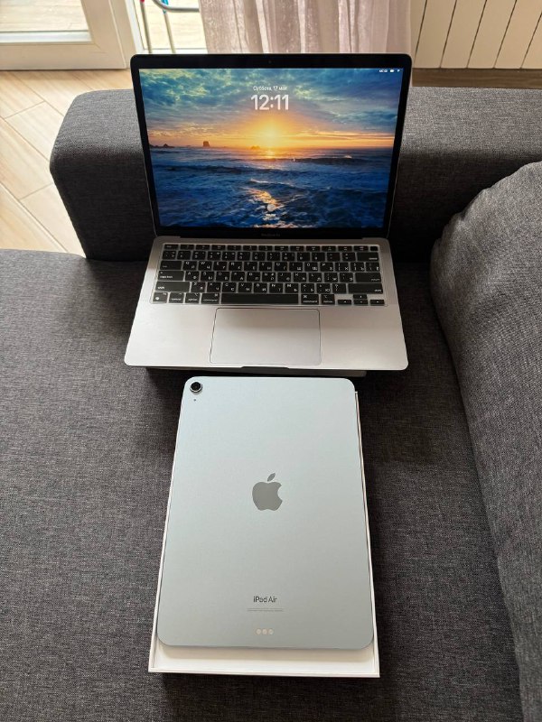 MacBook Air M1, iPad Air M2